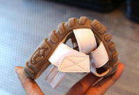Sandalias De Cuero Para Niños Y Niñas 100% Suave Para Verano Zapatos De Playa Deportivas Princesa Con Cordones Y Cierre De Correa - details 17