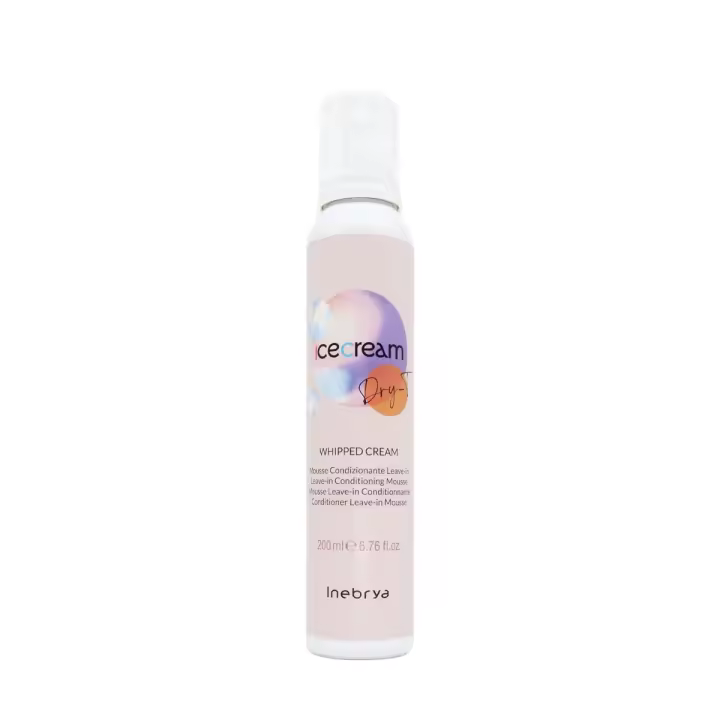Inebrya Dry-T crema batida espuma acondicionadora sin aclarado 200ml - 1