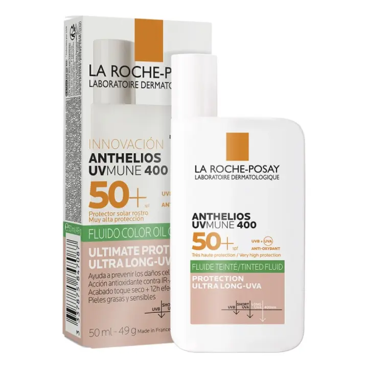 Anthelios UV Mune 400 Fluido Oil Control COLOR SPF50+ 50ml - 1