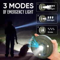 Luz De Cadena Recargable Para Camping 2 En 1 Con 8 Modos De Iluminación Luz De Cadena Portátil Para Exteriores Material ABS Fuente De Luz LED Tiempo De Iluminación 6h - details 3