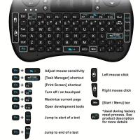 GAMINJA I8 Mini Teclado Portátil Con Control Remoto Y Mouse Inalámbrico 2.4G Con Touchpad Para Android TV Box PC Smart TV - details 2