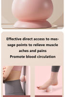 Bola De Masaje De Silicona Sólida Con Ventosa Para El Cuello De La Pata Y La Cintura Alivio Del Dolor Muscular Relajación Fitness Yoga Forma De Maní - details 12