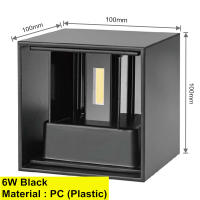 Lámpara De Pared LED 6W Ajustable En Ángulo Cuerpo De Plástico Luz Para Hogar Dormitorio Sala De Estar Moderna Y Eficiente - details 2