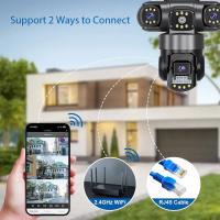Cámara De Seguridad IP PTZ Inalámbrica 6K 12MP Trípode Exterior Con Seguimiento Automático Protección Y Vigilancia CCTV Impermeable - details 8