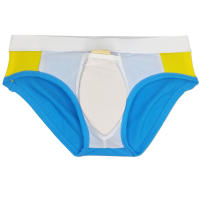 Bragas De Natación Para Hombre Briefs De Playa Deporte Acuático Estilo Sexy Con Palabras De La Bandera Y Copa Word Cup Material Poliéster Y Spandex - details 41