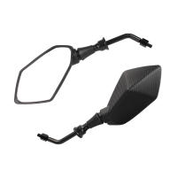 Espejos De Motocicleta Vista Trasera Monitor Falso Fibra De Carbono Decorativa Para Bicicleta Eléctrica E-Bike Pit Dirt Bike Scooter ATV - details 6