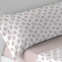 UNIFABRICS Sabanas Invierno térmicas de Coralina Estampadas, Doble Cara Térmica Mod.CERCHIO Maquillaje para Cama 90,105,135,150 y 180 .Gramaje 180 gr/m extra suave - details 1