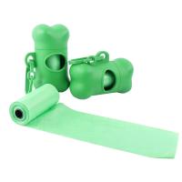 Dispensador De Bolsas De Basura En Forma De Hueso Para Perros Desechable Porta Bolsas De Excremento De Mascotas Plástico Case De Deshecho - details 1