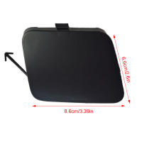 Cubierta De Tow Hook Para Paragolpes Delantero Izquierdo Y Derecho En Plástico Para Toyota RAV4 2006-2008 53286-42031/42931 53285-42011/42930 2 Piezas - details 2