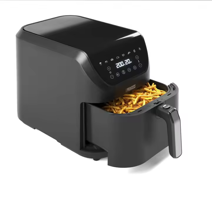 Princess Freidora de Aire SlimFry 8L,2000W,Diseño Delgado,Tecnología de Cocción sin Grasa,8 Programas,Panel Digital,Cesta Apta para Lavavajillas - SKU 182256 - 1