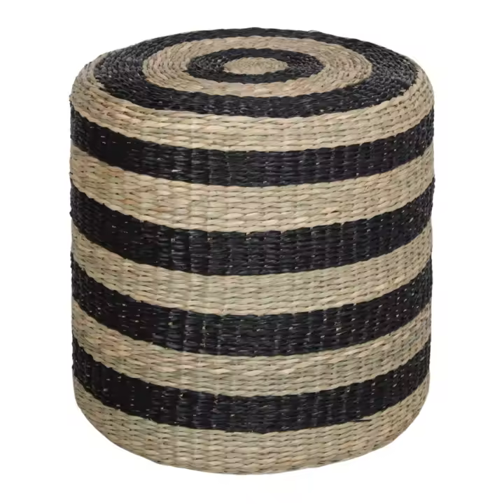 PUFF DE YUTE STERN - MISTERWILS FURNITURE FOR FREE SOULS - 1