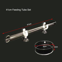 Acrylic Feeder Tube Dish Para Acuario Transparente Alimento Para Cangrejos Y Caracoles Accesorios De Alimentación De Acuario - details 10