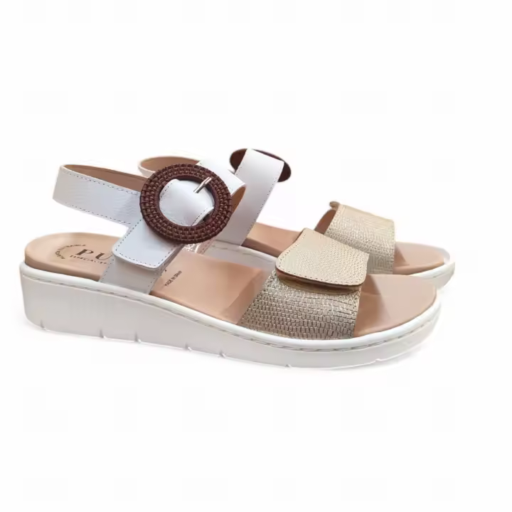 Sandalias modernas para plantillas ortopédicas con velcros - 1