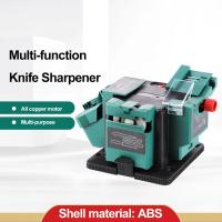 Multifuncional Afilador Eléctrico Universal Montaje En Banco Afilador De Multipropósito Para Cuchillo Tijera Hoja De Taladro HSS - details 0