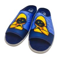Zapatillas de casa para  hombre de verano con  puntera abierta, Marca Flossy, cómodas, flexibles, ligeras y gran confort , con plantilla extraíble y suela perfumada , antideslizante , fabricadas en España ,suaves y tiernas. Calzado para el hogar ideal - details 1