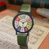 Reloj De Pulsera Para Mujer Reloj Vintage De Cuarzo Moda Casual Con Correa De Cuero Display Analógico Y Digital Regalo Para Fiesta - details 2