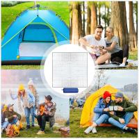 Manta De Camping Térmica Doblesided 195x180cm Alfombra De Plástico Para Pícnic Y Exterior Plegable Isolante De Aluminio Para Suelo Del Tienda - details 13