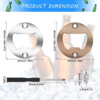 Kit De Insertos Para Abrebotellas DIY 50/25Pcs Acero Inoxidable Herramientas Y Accesorios Para Molde De Resina Multifuncional Eco-amigable - details 1