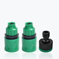 Mangera espiral, extensible hasta 15 metros, Mangera de jardín extensible con pistola, 5 tipos de chorro, verde, mangera de resistencia con modos de riego y conector universal, uso para jardín, terraza, local, lavar el cocheetc. - details 2