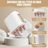 Botella de Agua PARA EL Cabello y masajeador Eléctrico 2 en 1 Para El Cuero Cabello, aplicador de Agua para El Cuero Cabello with 3 Modos, dispensador de Agua PARA EL Cabello with Bola de Rodilla - details 1