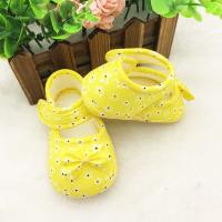 Zapatos De Camila Para Bebés Recién Nacidos Con Lazo Floral Antideslizantes De Algodón Suave Para Niñas Edad 0-2 Años - details 5