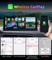 Cámara De Coche JMCQ 10.26" 4K Con Wireless Carplay Y Android Auto Lente Giratoria DVR De Doble Lente Grabadora De Video AI Con Visor Rearm Mirador - details 7