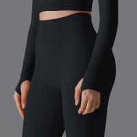 SSITO Legging Deportivo para Mujer, Pantalones Sólidos con Realce, ropa de Yoga, Mallas de Gimnasio, Mallas de entrenamiento para Mujer, Mallas sin costas para Mujer - details 6