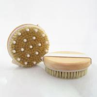 Cepillo De Masaje Para El Cuerpo Con Pincel De Madera Suave Para Exfoliación Y Masaje Límpido SPA Uso Seco Y Húmedo Herramienta De Cuidado De La Piel - details 1
