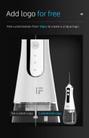 Irrigador bucal Limpiador de dientes USB Recargable Agua Flosser Portátil 300ml Higiene bucal Limpiador de dientes - details 4