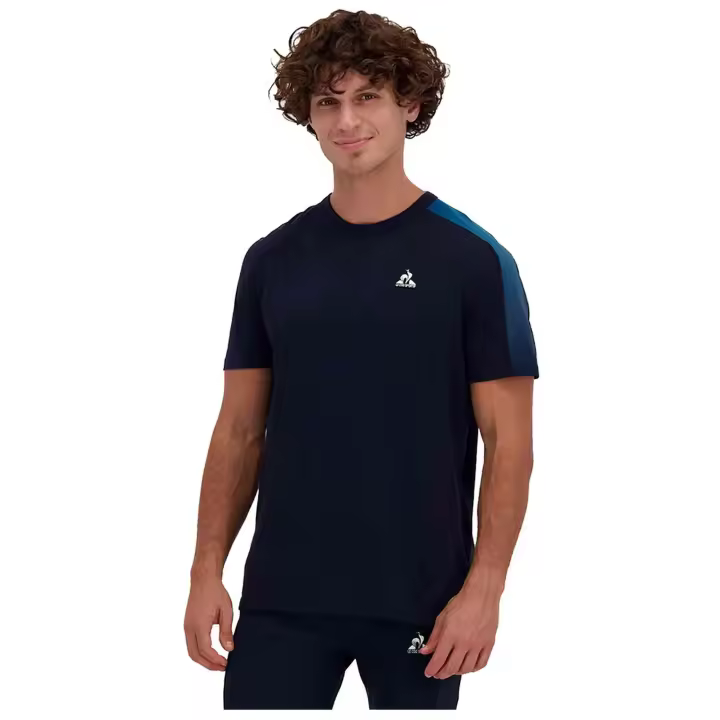 Camiseta de Manga Corta Le Coq Sportif  para hombre en color azul - 1