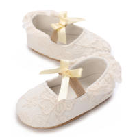 Zapatos De Princesa Para Bebé Niña Con Cordones Y Aros Antideslizantes Suela Suave Para Cama Ropa De Bebé 0-18 Meses - details 8