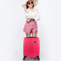 MALETA CABINA 55x40x20 cm FUCSIA Rígida de 4 RUEDAS dobles 360 LISA marca SKPAT modelo NANTES - details 0