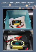 Cargador De Batería De Coche Automático 12V 10A Inteligente Pulso Reparación 24V 5A Para AGM GEL WET Ácido Plomo Con Pantalla LCD - details 22