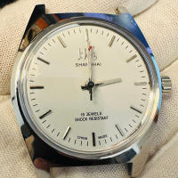 Reloj Mecánico Manual Para Hombre Shanghai Watch Original 7120 Retro Simple Business 36mm Correa De Cuero Acero Inoxidable Resistente Al Agua - details 1