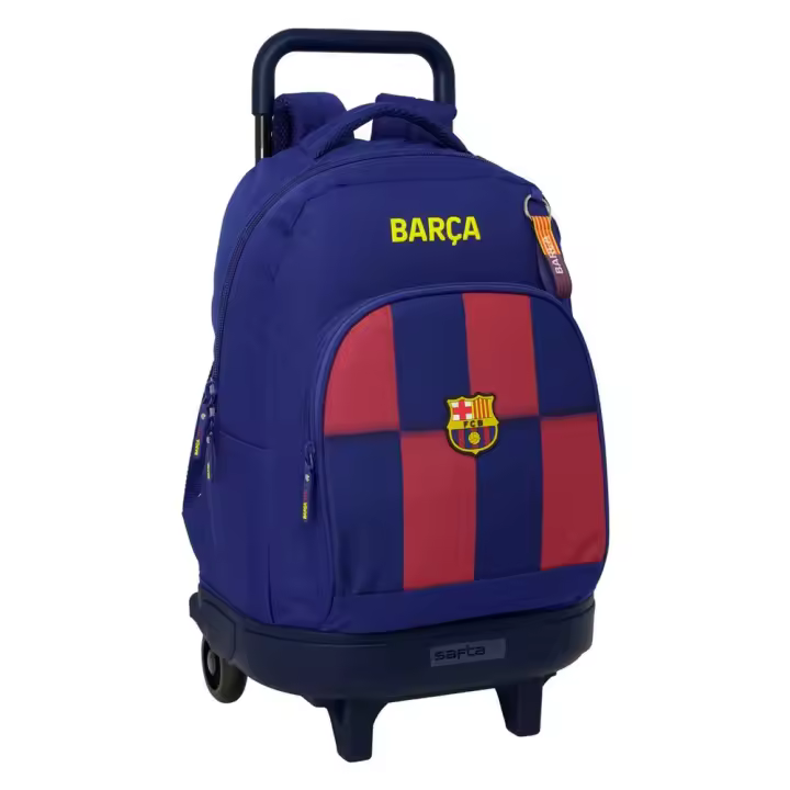 Mochila Gde. C/Ruedas Compact Extraible F.C.Barcelona 1ª Equip. 25/26 33x45x22 Cm (Safta 612529918) - 1