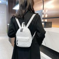Mochila Preppy Mini De Nylon Para Niñas Y Mujeres Bolso De Viaje Pequeño a Prueba De Agua Casual Solida Rucksack Con Cierre De Cremallera Y Hebilla - details 8