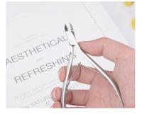 Tijeras De Cutícula Profesionales De Acero Inoxidable Para Manicura Y Pedicura Cortador De Piel Y Uñas Encarnadas Trimmer De Uñas Russian - details 6