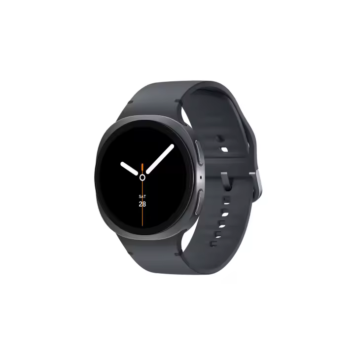 Samsung Galaxy Watch8 40/44 mm Bluetooth, Reloj Inteligente, Gris Oscuro / Plateado, Galaxy AI, Potente Procesador 3nm, Asistente de Salud y Sueño, Seguimiento Deportivo, L1+L5 Dual- Frecuencia GPS, 5ATM + IP68 - 1