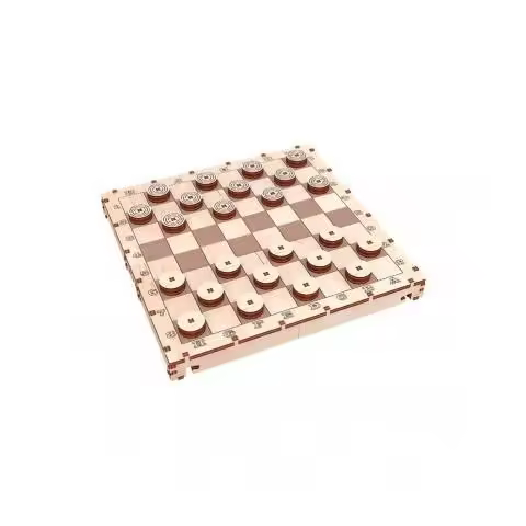 Mr. Playwood 902. Juego Damas Plegable. 105 piezas - 1