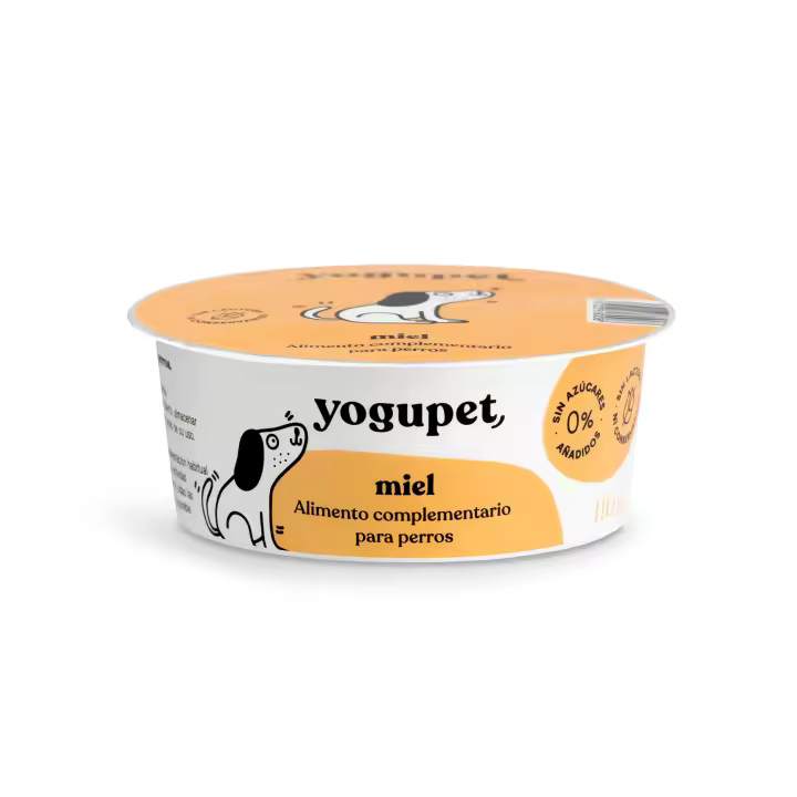 Yogupet Clásico Miel  Alimento Complementario Pasteurizado para Perros [packs de 110g] - 1