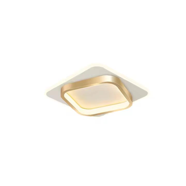 Lámpara De Techo Moderna Y Lujo Nórdica En Oro Para Sala De Estar Restaurante Pasillo Decoración Sencilla Fuente De Luz LED Incluida Vínculo 110V-220V - 1