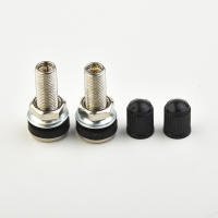 2 Pcs Cubierta De Válvula De Neumático Para Coche Moto Scooter Bicicleta Tubless Montaña Zinc Aleación 32mm Dustcap - details 8