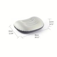 Almohada De Camping Ultraligera Inflable Para Soporte De Cuello Y Lumbar Mejorada Almohada De Buceo En Bolsa Con Colores Variados - details 2
