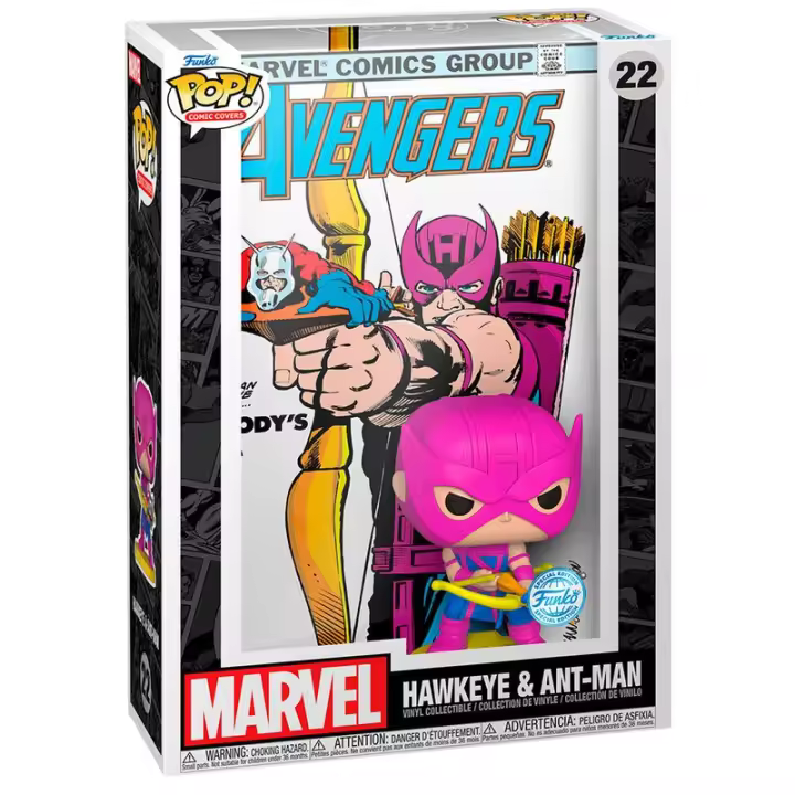Figura POP Comic Cover Marvel Avengers Hawkeye & Ant-Man Exclusive - 1