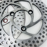 Disco De Freno Universal De Acero Inoxidable 220mm Con 3 Agujeros Espaciado De Agujeros 70mm Para Motocicleta Scooter Bicicleta De Tierra ATV - details 5