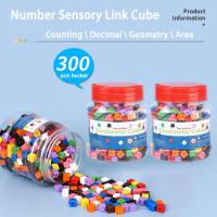 Cubos De Enlace Para Montessori Juguetes Matemáticos Bloques De Número Aprendizaje Contador Decimal Ayudas Educativas Sensoriales Juguete Educativo Para Niños - details 1