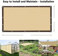 Sombra Premium UV Duradera, Ojales y Bordes Reforzados, Pantalla de Privacidad para Exterior, 1 Unidad - details 3