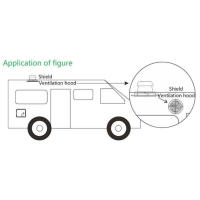 Ventilador De Escape Para RV Forma De Hongo Tapa De Ventilación Para Caravanas Y Wagons De Camping Accesorios Para RV - details 2