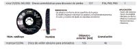 Pack 3 uds. - Disco de Vellón abrasivo para amoladora 125mm - Marca K2 - TAMSZW125/046 - details 1