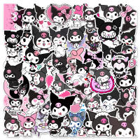 Pegatinas Anime Sanrio Kuromi 10/30/50pcs Decoración Para Laptop Teléfono Scrapbook Y Maleta Adhesivos De Dibujos Animados Para Niños Juguetes - details 1
